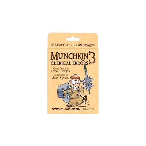 MUNCHKIN 3: CLERICAL ERROR (COLOUR)
