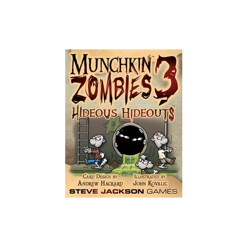 MUNCHKIN ZOMBIES 3: HIDEOUS HIDEOUTS
