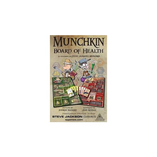 MUNCHKIN BOARD OF HEALTH (CTHULHU/ZOMBIE