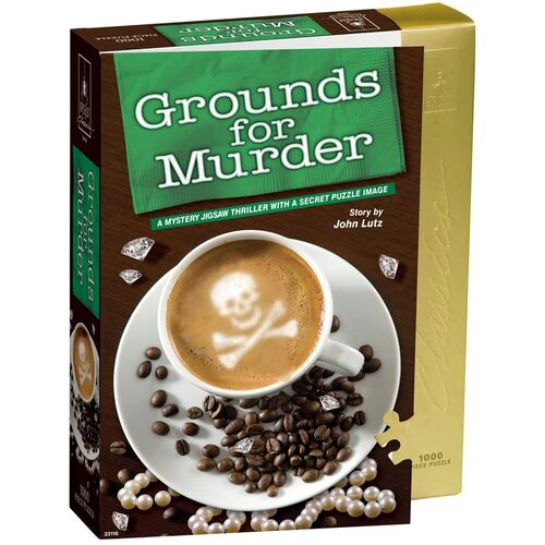 GROUNDS FOR MURDER CLASSIC MYSTERY JIGSAW