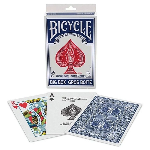BICYCLE BIG BOX LARGE PLAYING CARDS