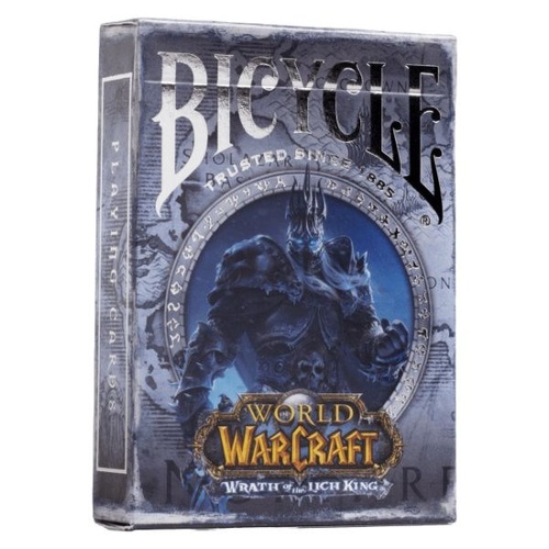 WORLD OF WARCRAFT WRATH LICH KING POKER DECK