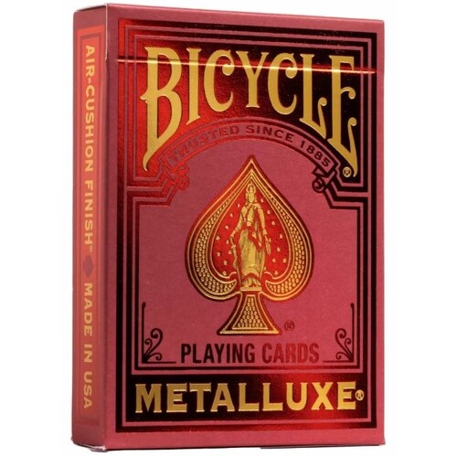 BICYCLE METALLUXE RED