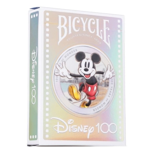 BICYCLE DISNEY MICKEY 100 YEARS FOIL POKER