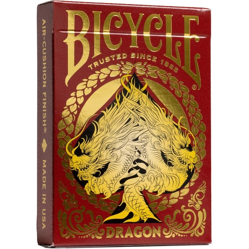 BICYCLE DRAGON RED POKER