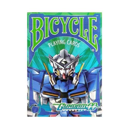 BICYCLE MOBILE SUIT GUNDAM 00 GREEN POKER