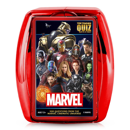 TOP TRUMPS MARVEL QUIZ