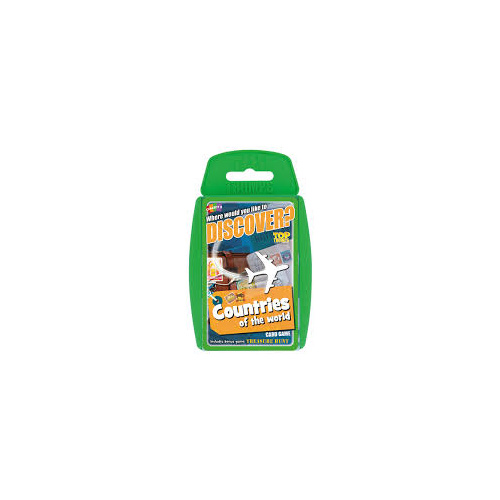 COUNTRIES OF THE WORLD TOP TRUMPS (6)