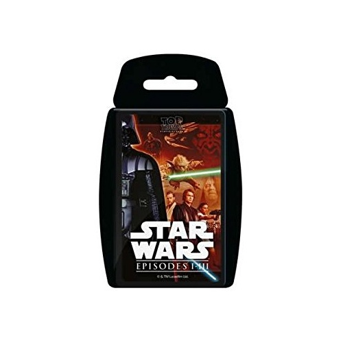 STAR WARS EP I-III TOP TRUMPS (6)