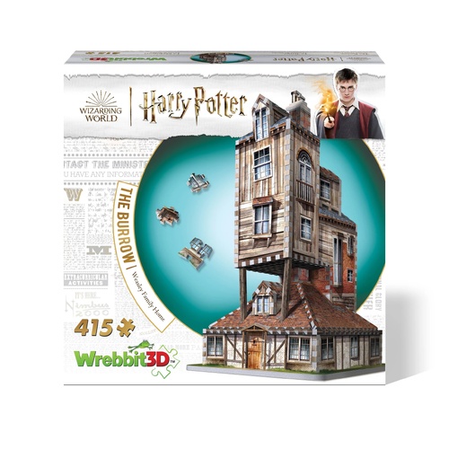3D HARRY POTTER - THE BURROW