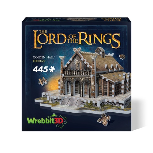 3D LORD OF THE RINGS - GOLDEN HALL EDORAS