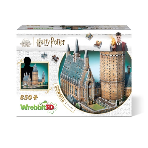 3D HARRY POTTER GREAT HALL