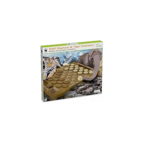 ELEPHANT & TIGER CHECKERS WWF (8)