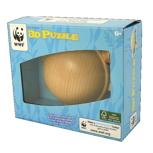 SEA TURTLE 3D PUZZLE WWF (12)