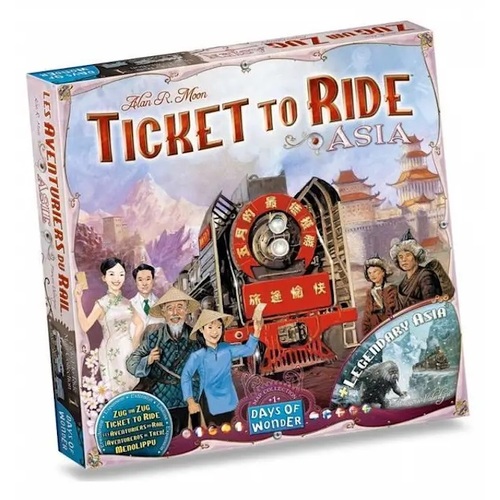 TICKET TO RIDE: ASIA EXP 1 (12) (DOW)