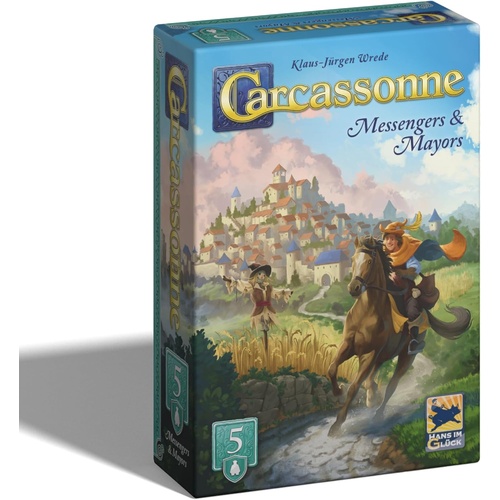 CARCASSONNE: EXP.5 MESSENGER & MAYOR